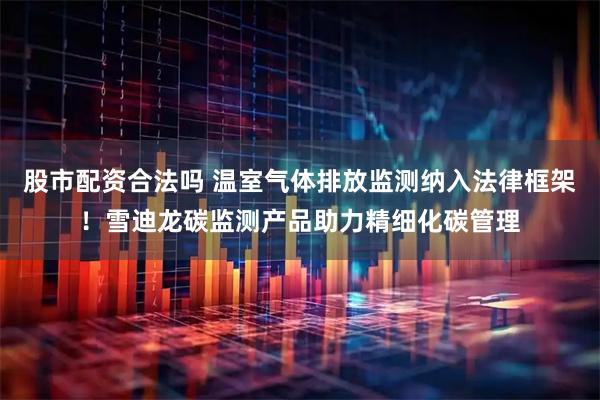 股市配资合法吗 温室气体排放监测纳入法律框架!雪迪龙碳监测产品助力精细化碳管理